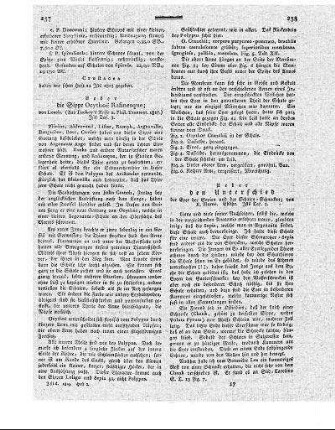 Ueber die Sippe Ocythoe Rafinesque (Aus Tuckey's Reise u. Phil. Transact. 1817.)