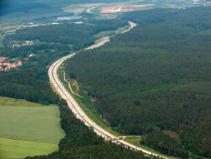 Hermsdorf : BAB A 9, bei Hainspitz