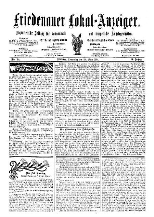 Nr. 74, 28.03.1901