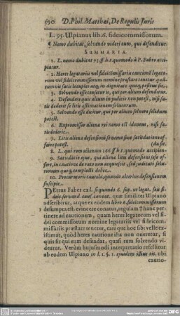L. 95. Uspianus lib. 6. fideicommisorum