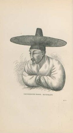 Caucasische Rasse. Kaufmann