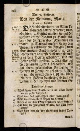 258-267, Die 9. - 11. Historie