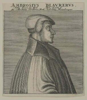 Bildnis des Ambrosius Blarer