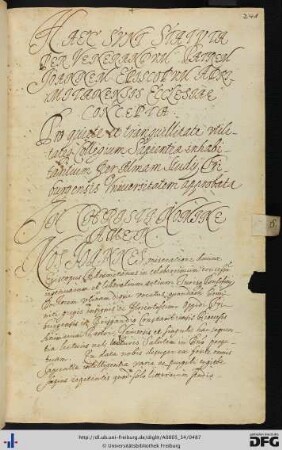 [fol. 241] Statuta Domus Sapientiae