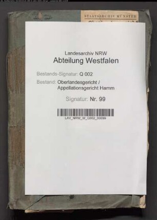 Ressortverhältnisse zwischen Regierungen und Justizbehörden