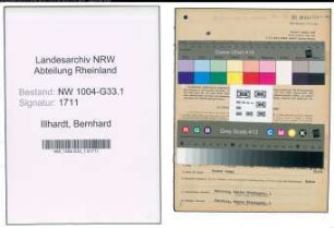 Entnazifizierung Bernhard Illhardt , geb. 19.04.1901 (Lehrer)