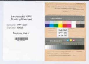Entnazifizierung Heinz Buettner, geb. 07.03.1915 (Polizeibeamter)