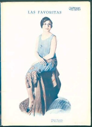 Las favoritas : [Fotografía de] Gloria Guzmán, del Teatro Sarmiento.