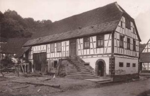 Fachwerk. Bauernhaus