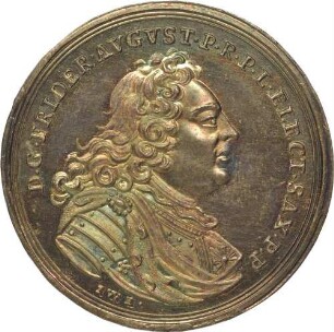 Kurfürst Friedrich August II. - Dresdner Huldigung