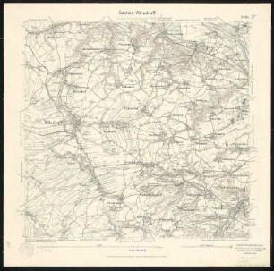 Äquidistantenkarte 65 : Section Wilsdruff, 1910 : Section Wilsdruff. - 1:25000. - Leipzig: Giesecke & Devrient, 1910. - 1 Kt.