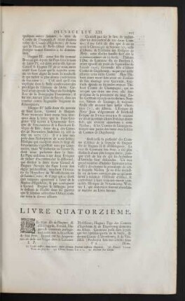 Livre Quatorzieme