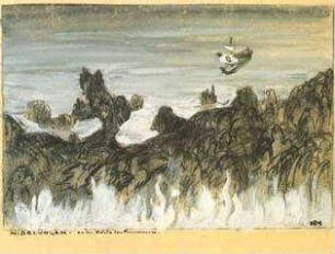 Entwurf zu "Die Nibelungen" (1922-1924)