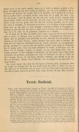 Tweede hoofdstuk. Baboe wordt vijf-en-twintigste koning van Ternate. ...