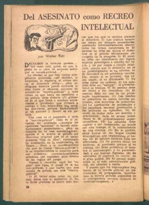 Del asesinato como recreo intelectual - [Continuación]