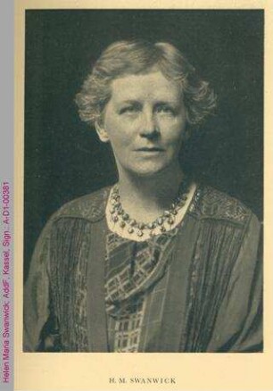 Porträt von Helen Maria Swanwick