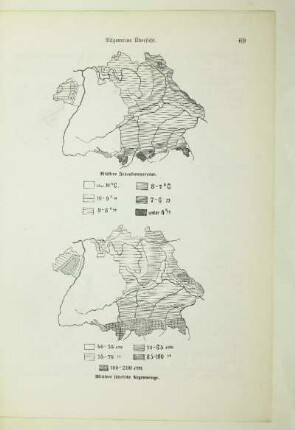 Mittlere jährliche Regenmenge