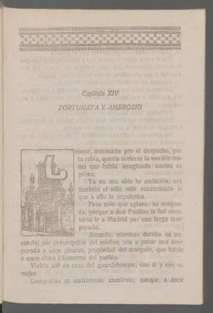 Capítulo XIV - Fortunata y Ambrosio