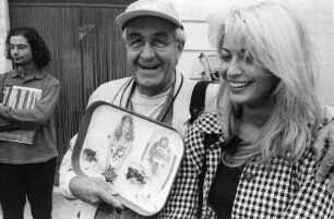 Alberobello : In Alberobello, Rene Burri mit Ferdinando Sciannas Model