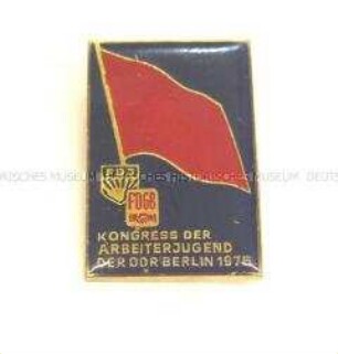 FDGB (Freier Deutscher Gewerkschaftsbund) und FDJ (Freie Deutsche Jugend, Kongress der Arbeiterjugend der DDR in Berlin