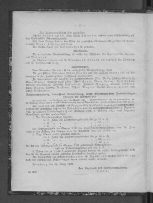 Bekanntmachung, betreffend Gewährung eines widerruflichen Unterhaltszuschusses an Referendare.