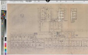 Arnsberg, Bezirksregierung, Regierungshauptgebäude, Altbau, 2. Obergeschoss, Grundriss