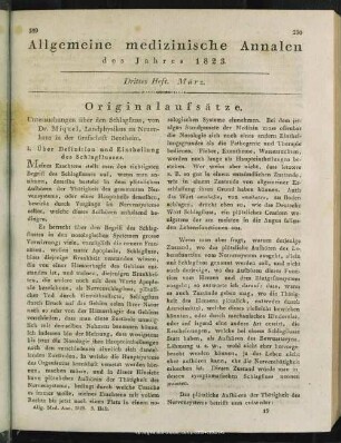 Drittes Heft. März