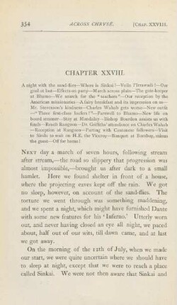 Chapter XXVIII. A night with the sand-flies ...