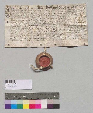 Das Domkapitel Salzburg überträgt dem Kloster Seeon die Nutznießung an Liegenschaften im Amt Miesenbach (Perhauptstein, Reith, Ausbruch aus dem Gut (Hinter- Mittel-, Vorder-) Egg) im Gericht Marquartstein [bei Maria Eck]. S: Domkapitel Salzburg