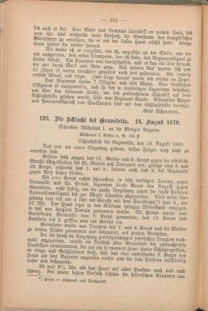 126. Die Schlacht bei Gravelotte. 18. August 1870.