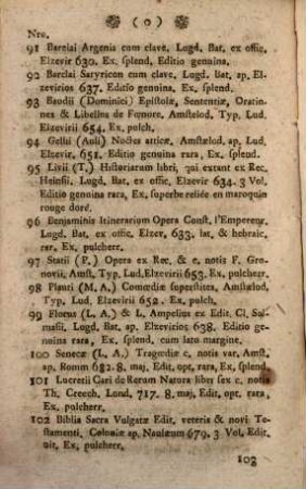 Verzeichniß einer Sammlung ... seltener und kostbarer Bücher