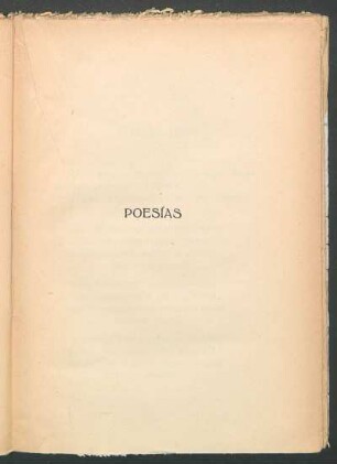 Poesías