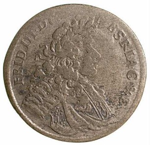 Münze, Dreigröscher (Düttchen), 1696