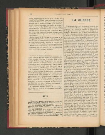 La Guerre.