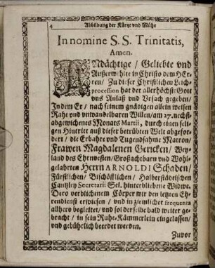 Textus; Exordium; Tractatio prioris.