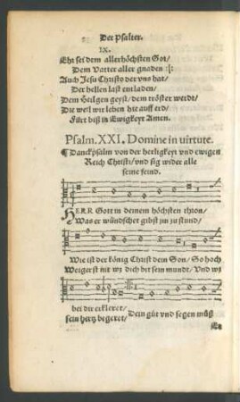 Psalm. XXI. - Psalm. XXX.
