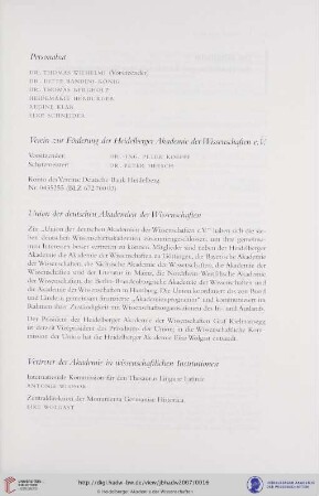Union der deutschen Akademie der Wissenschaften