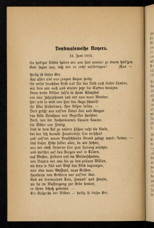 304-309, 46. Denkmalsweihe Noyers