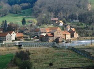 Deutsch-deutsche Grenze : Sallmannshausen, DDR.
