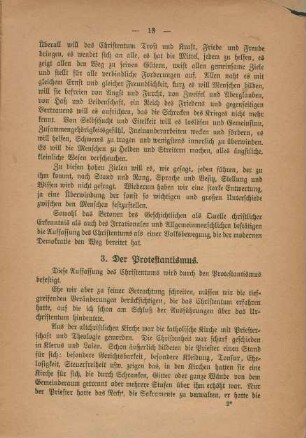 3. Der Protestantismus