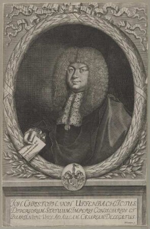Bildnis des Joh. Christoph von Uffenbach