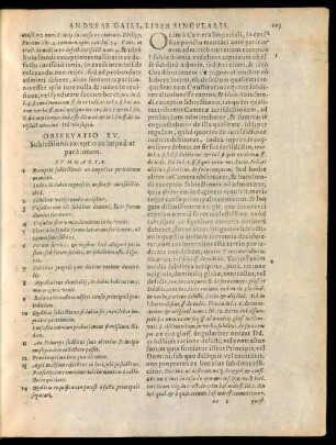 Observatio XV.
