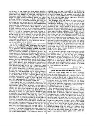 Jakob Grimm über die deutsche Schule
