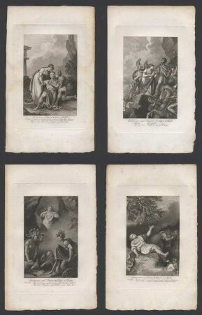 Acht Kupfer zu Goethes "Iphigenie auf Tauris" nach J. H. Ramberg (Gallerie zu Göthe's Werken. Siebte Lieferung)
