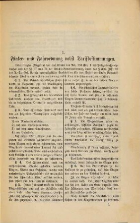Sammlung der ortspolizeilichen Vorschriften für die k. Kreishauptstadt Bayreuth