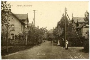 Kleinschweidnitz. Straße