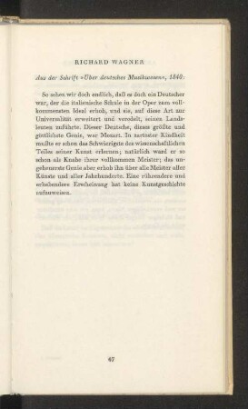 Richard Wagner