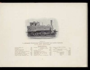 Abbildung 17. 2/3 gekuppelte Personenzug-Tender-Lokomotive mit hinterer Laufachse