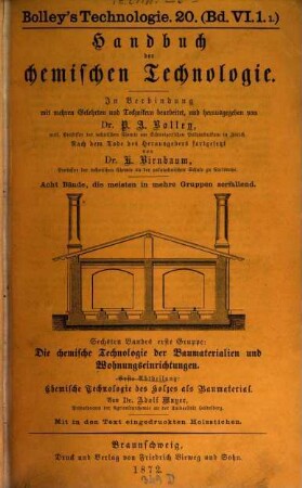 Chemische Technologie des Holzes als Baumaterial