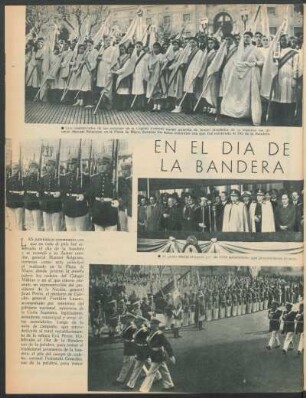 En el día de la bandera